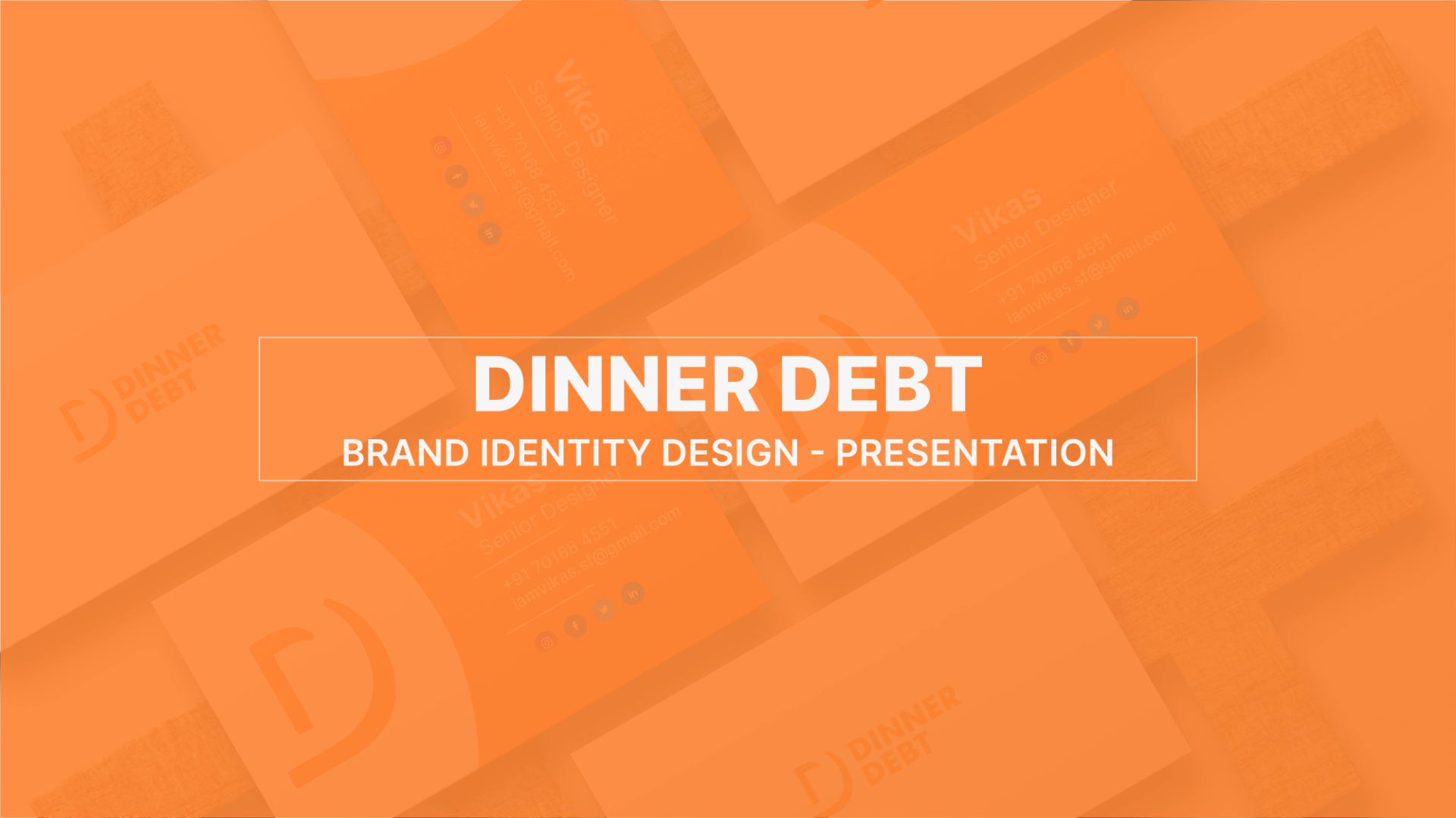 Dinner Debt Branding