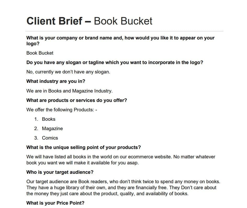 Book Bucket - Logo Design Masterclass Ep. 13 - Logo Design Project